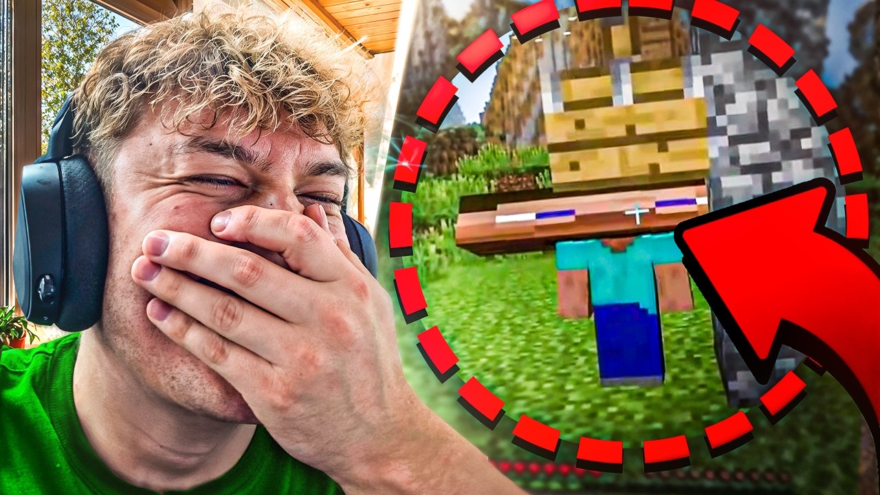 Przegląd NAJŚMIESZNIEJSZYCH Tiktoków z Minecraft