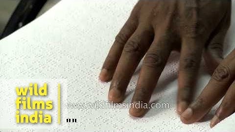 Braille: Reading without seeing