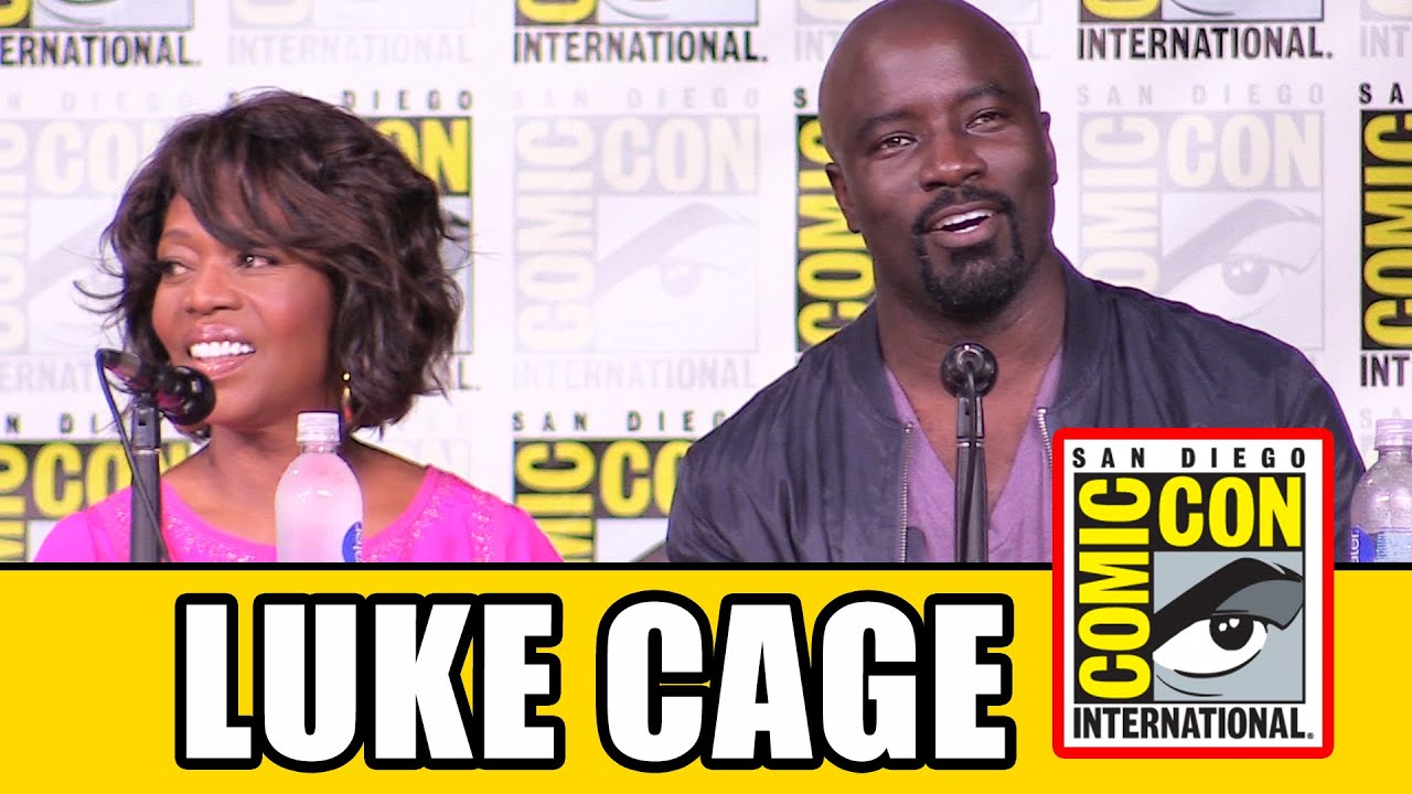 LUKE CAGE Comic Con Panel - YouTube