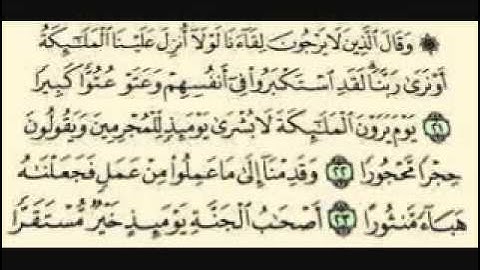 سورة الفرقان بصوت سمير العمران Surah Alforqan - Samir Al Omran