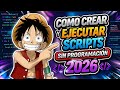 Como Crear y Ejecutar Scripts Sin Programacion (2026⌨️)