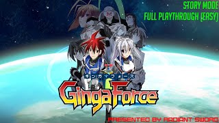 Ginga Force / Story Mode / Full Playthrough (Easy/No Death)