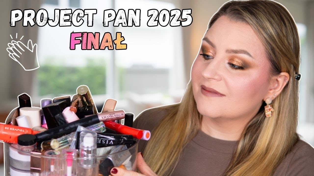 Podsumowanie Project Pan 2025🗑️ Ile kosmetyków kolorowych zużyłam w tym roku?