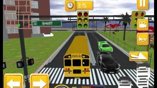 Horrid Windows Store Games - School Bus Driving Sim 3D City Pick & Drop Duty screenshot 1