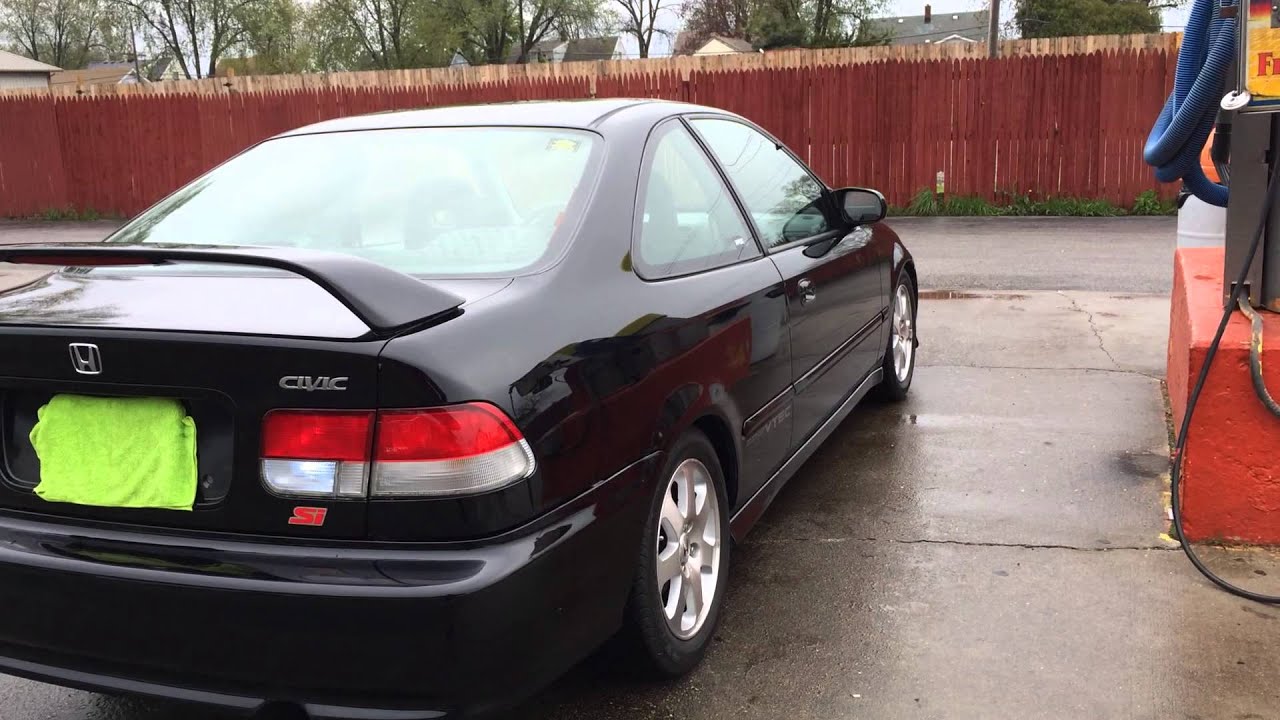 2000 Honda Civic Si Lsv Set up YouTube
