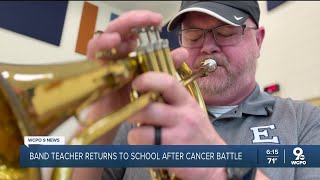 Butler County band teacher returns to school after cancer battle