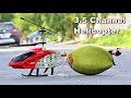 3.5 Channel Big Helicopter weight lifting test