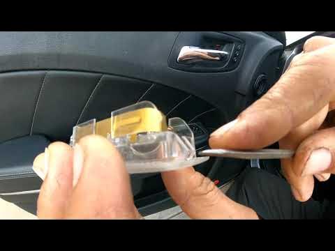 2013 Dodge Charger Drivers Door Handle Problem Solved EASY - YouTube