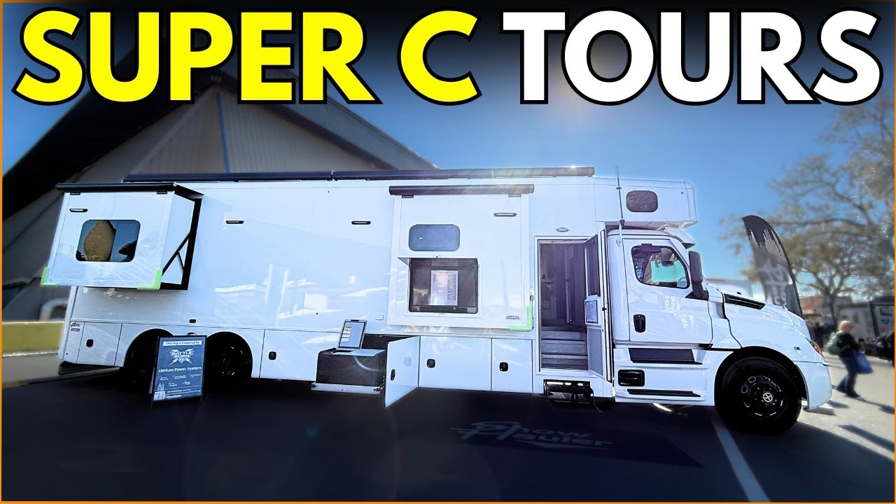 2026 Florida RV SuperShow RV Tours Super C Motorhomes!