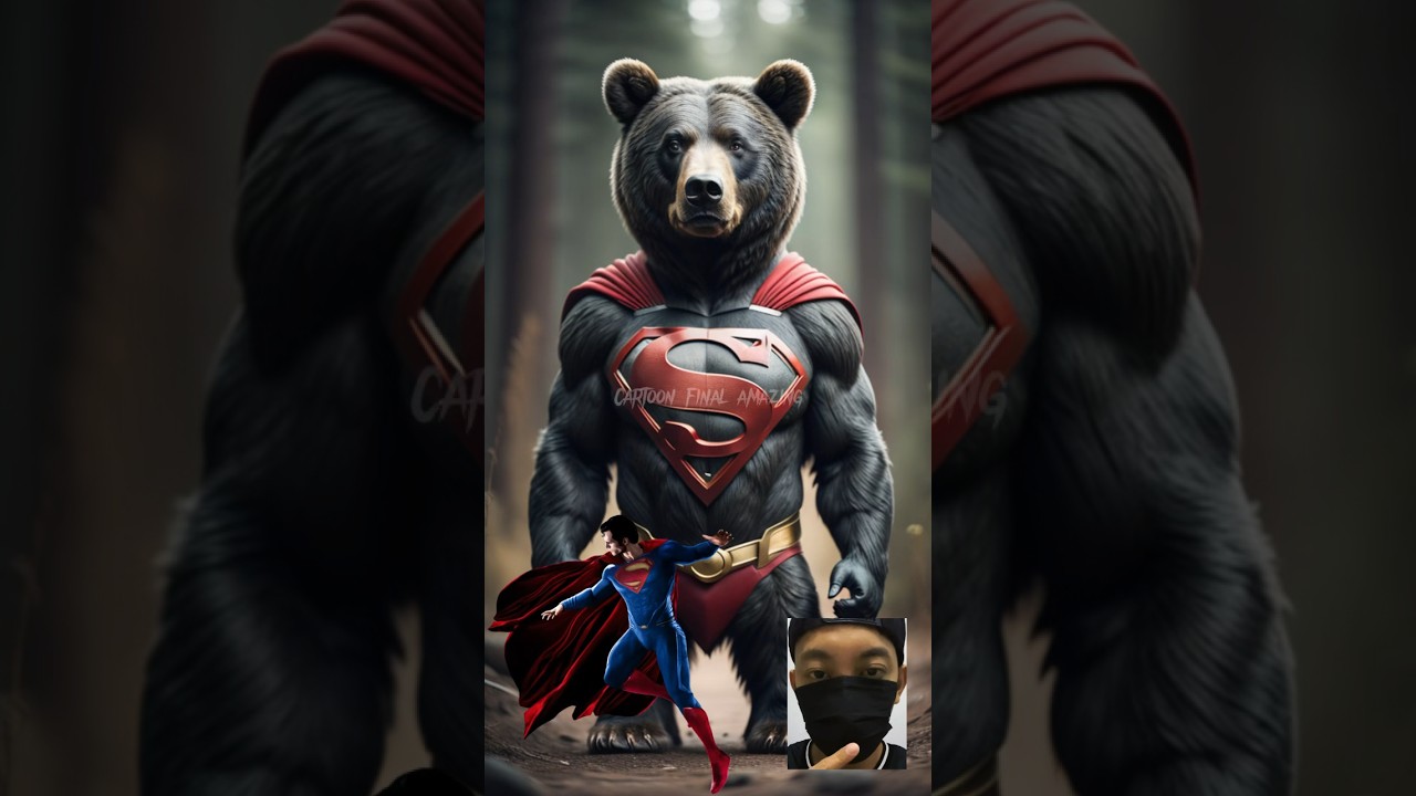 Superheroes But Bear 💥All Characters 