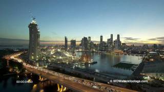 Ferris wheel ride over city. SF1006
