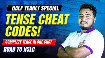 Half Yearly: Tense Cheat Codes in ONE SHOT by Bijit Sir| #sharpy #HSLC