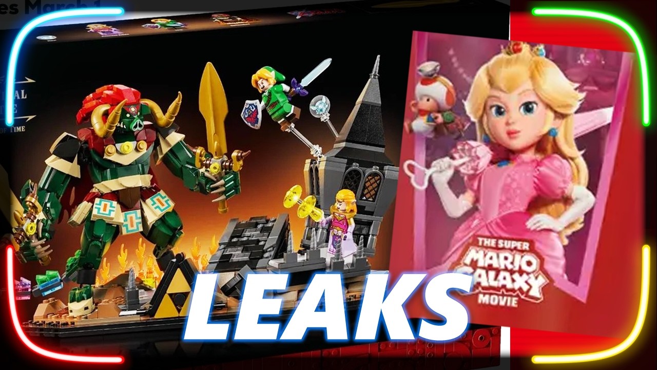 Old Spice x Mario Galaxy Movie Leak Strikes Again! + LEGO Zelda OoT Final Battle Set Revealed!