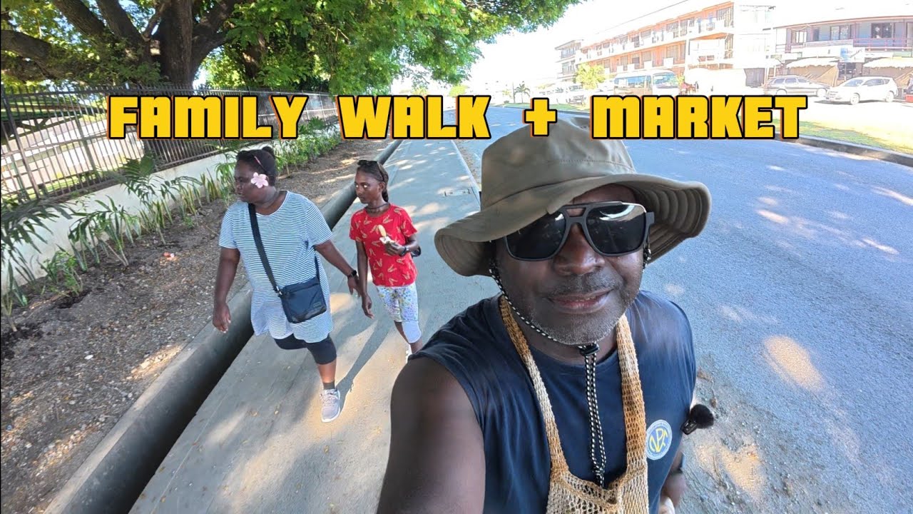 A Simple Day in Honiara | Fitness & Fresh Produce