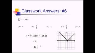 Definite Integrals - Geometric Approach: Problem Set #2