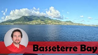 Basseterre Bay and Departing Port | St. Kitts & Nevis [Time Lapse]