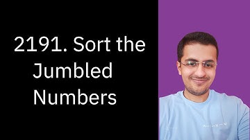 Solve LeetCode - 2191. Sort the Jumbled Numbers - Java & C++ Solutions | July Challenge