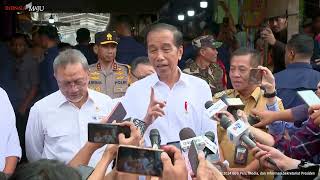 Keterangan Pers Presiden Jokowi Usai Kunjungi Pasar Baru, Karawang, 8 Mei 2024