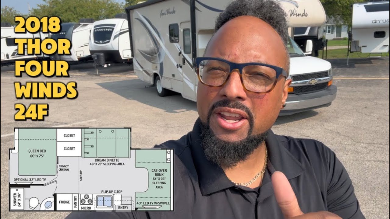 Pre-Owned Quick Walk Through | 2018 Thor Four Winds 24F Chevy Gas Class C - Veurinks RV Center. 