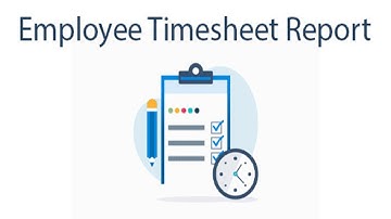 How to  print PDF and Excel reports of employee timesheets for a specific time period ? | Odoo App