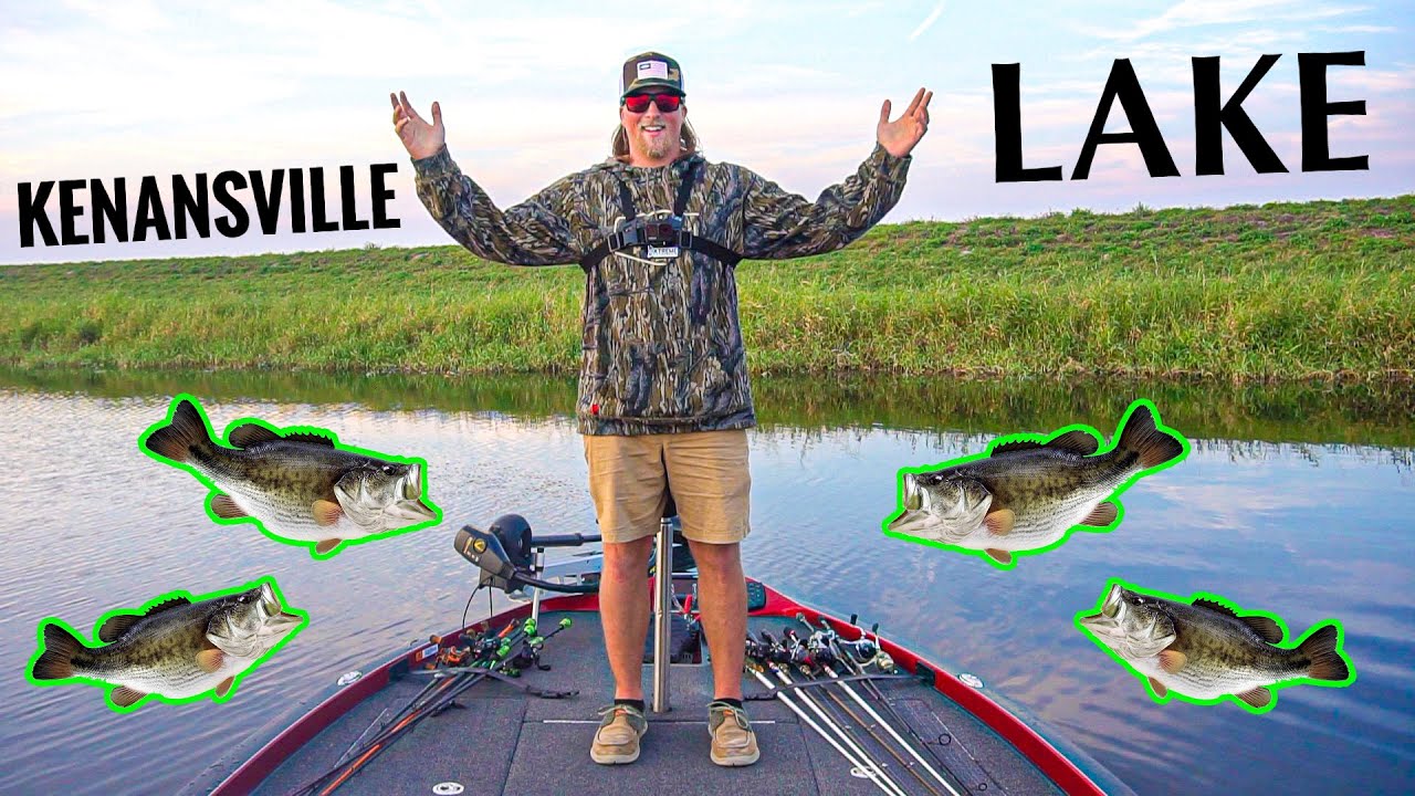 Bass Fishing KENANSVILLE LAKE Best Florida Fishing Lake YouTube