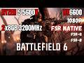 Battlefield 6 Redsec | Ryzen 5 5600X + RX 6600 + 16GB RAM