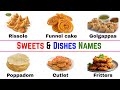 🍰🍛 Learn Sweets and Dishes Names in English | Easy English for Beginners