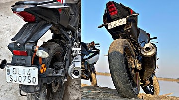 Yamaha R15V3 tail Tidy installation at Home | with KTM LED indicators| modified R15