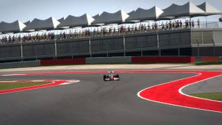 F1 2014 United States GP Ferrari (PLY) race