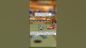 CAPTAIN COMMANDO⚡️VS YAMATO🥷🏾#shorts #gamingvideos #captaincommando #gaming #retrogaming #retrogames