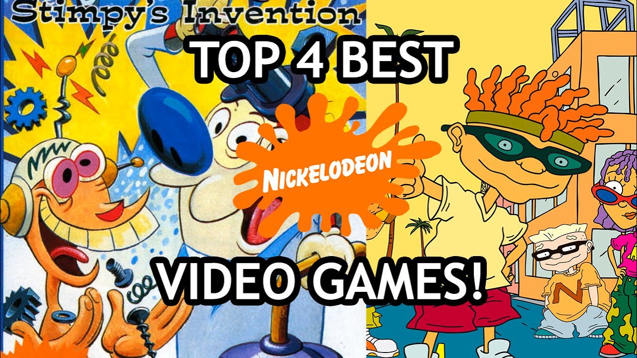 TOP 4 NICKELODEON GAMES - YouTube