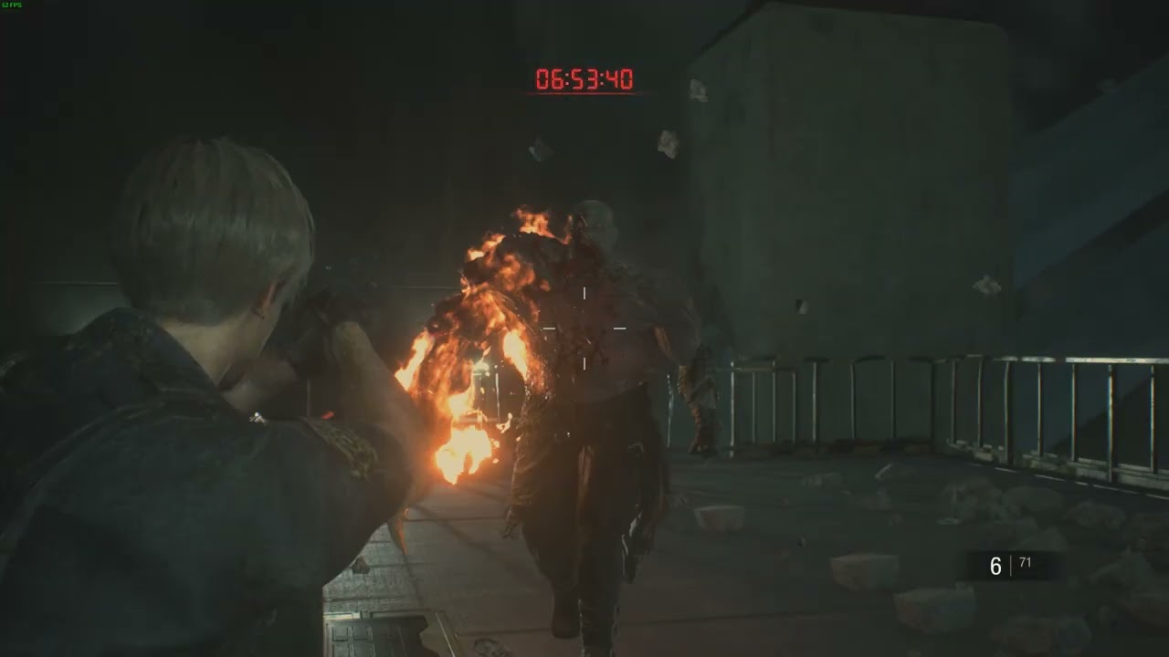 (Resident Evil 2 Remake) Tyrant Mr X Final Boss Fight