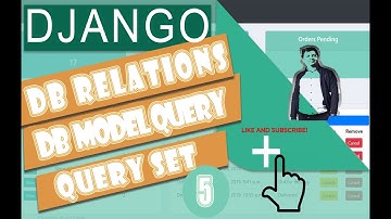آموزش جانگو(جنگو) قسمت پنجم - Django - DB relations and DB model Query SET