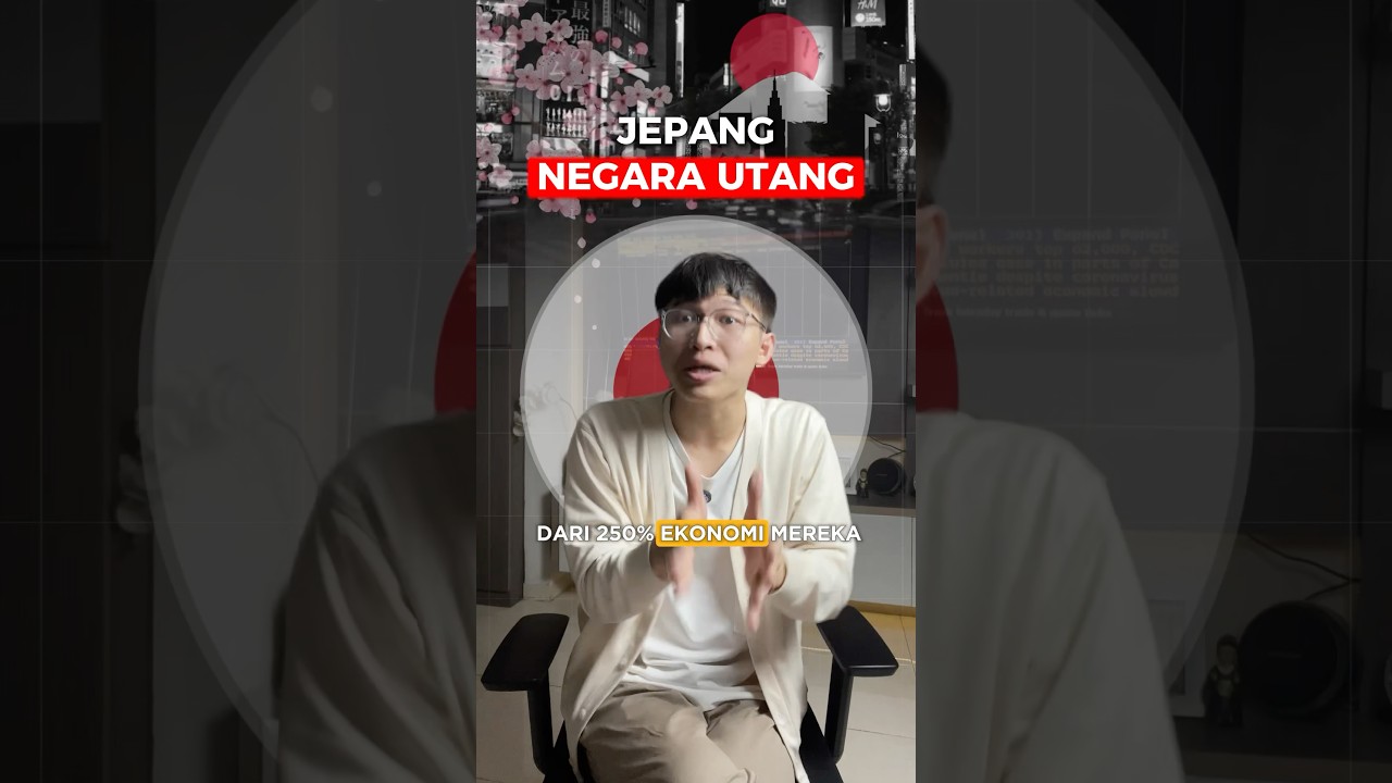 UTANG JEPANG 2X LIPAT EKONOMINYA, TAPI NEGARANYA STABIL? 🇯🇵 #ekonomi #sejarah #investasi