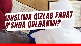 Oʻsh muslima qizlarga: faqat Oʻshda qolganmi?! Doʻstlar, she'r muallifi Xayrulla Hamidov emas ekan.