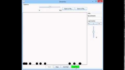 Java bouncing balls with gravity
