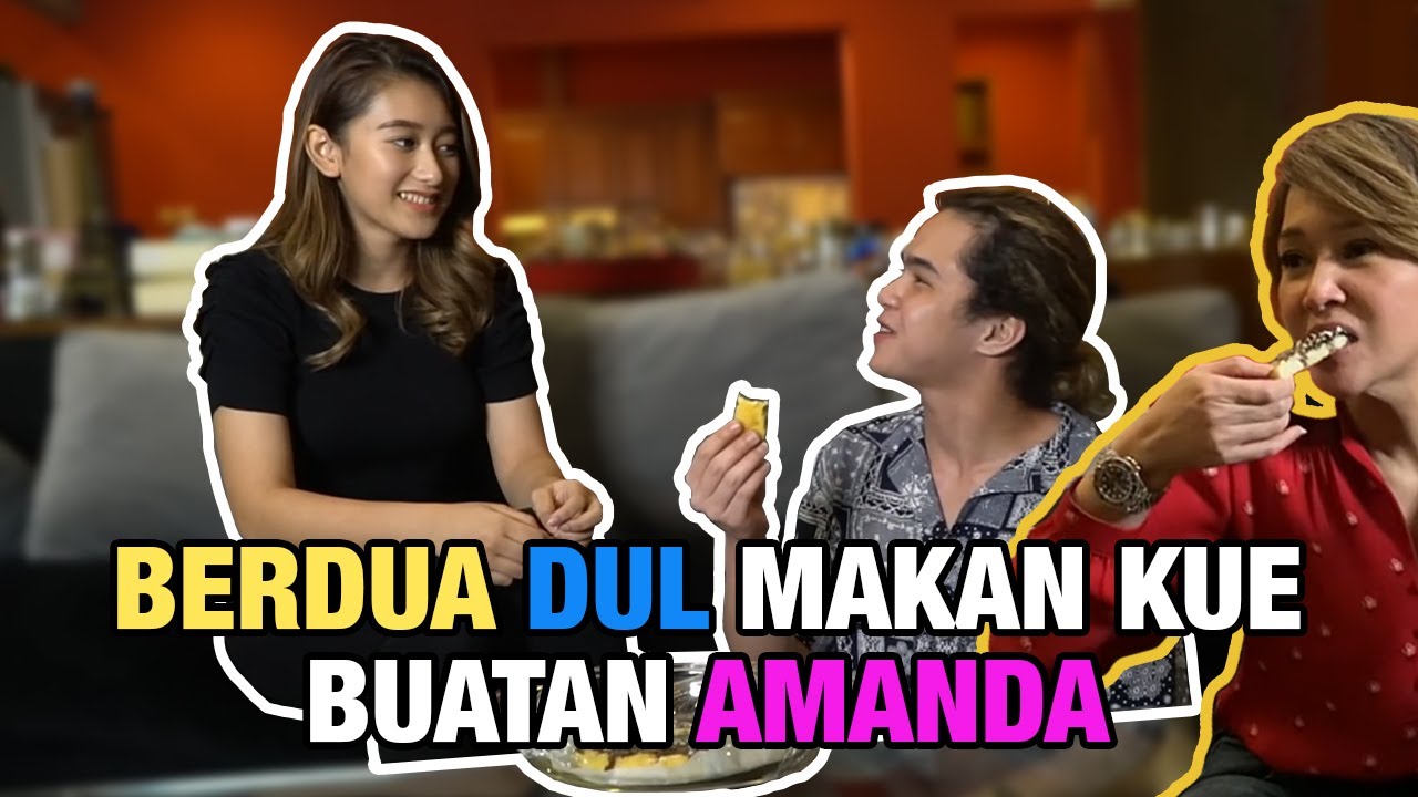 KUE DARI AMANDA BIKIN DUL BAPER. BUNDA MAIA BILANG ENAK BANGET!!