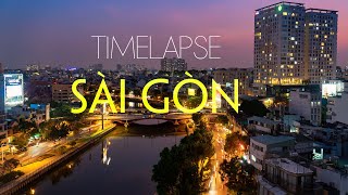 Timelapse Sài Gòn | Day To Night Timelapse | Saigon - VietNam | FLASH Design Studio | [SG_KNL_01]