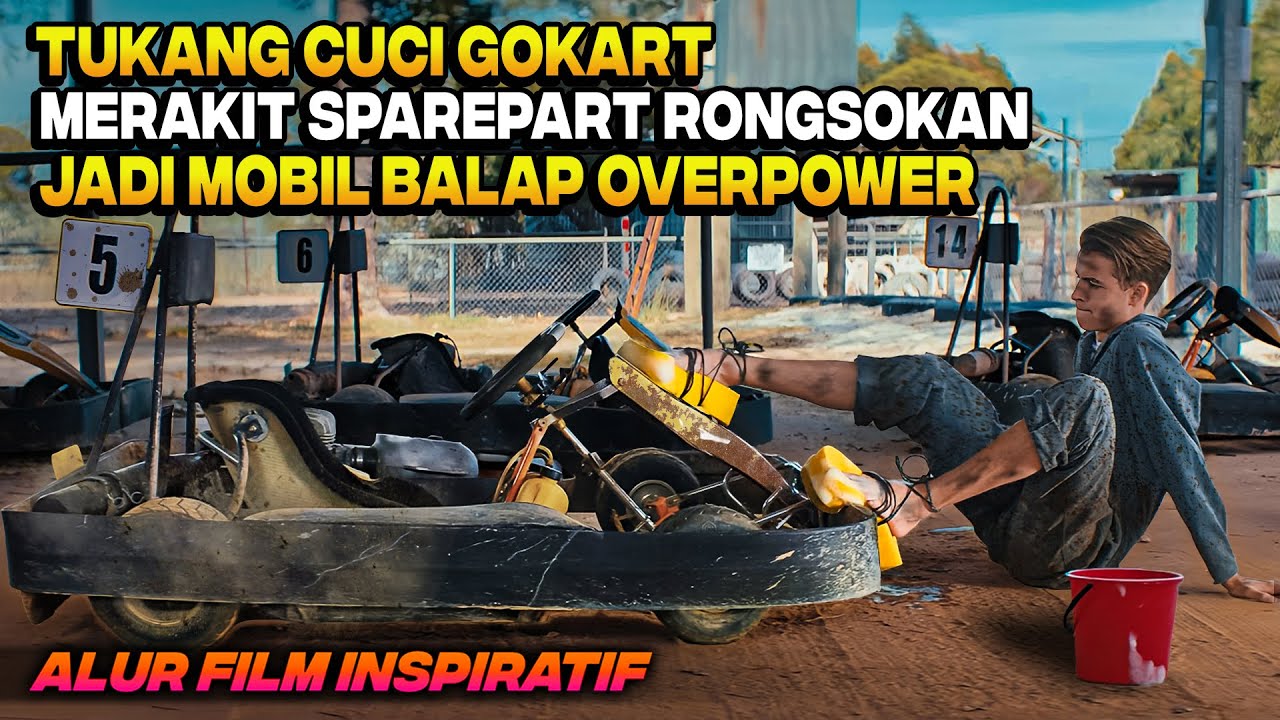 DIREMEHKAN KARENA MERAKIT SPAREPART RONGSOKAN TERNYATA PEMBALAP GOKART OVERPOWER ‼️ Alur Cerita Film