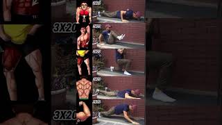 Full Body Home Workout No Equipment 3X20 Reps