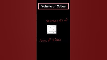 VOLUME OF CUBES! The full video is out now! #maths #math #mathematics #education #learning #school