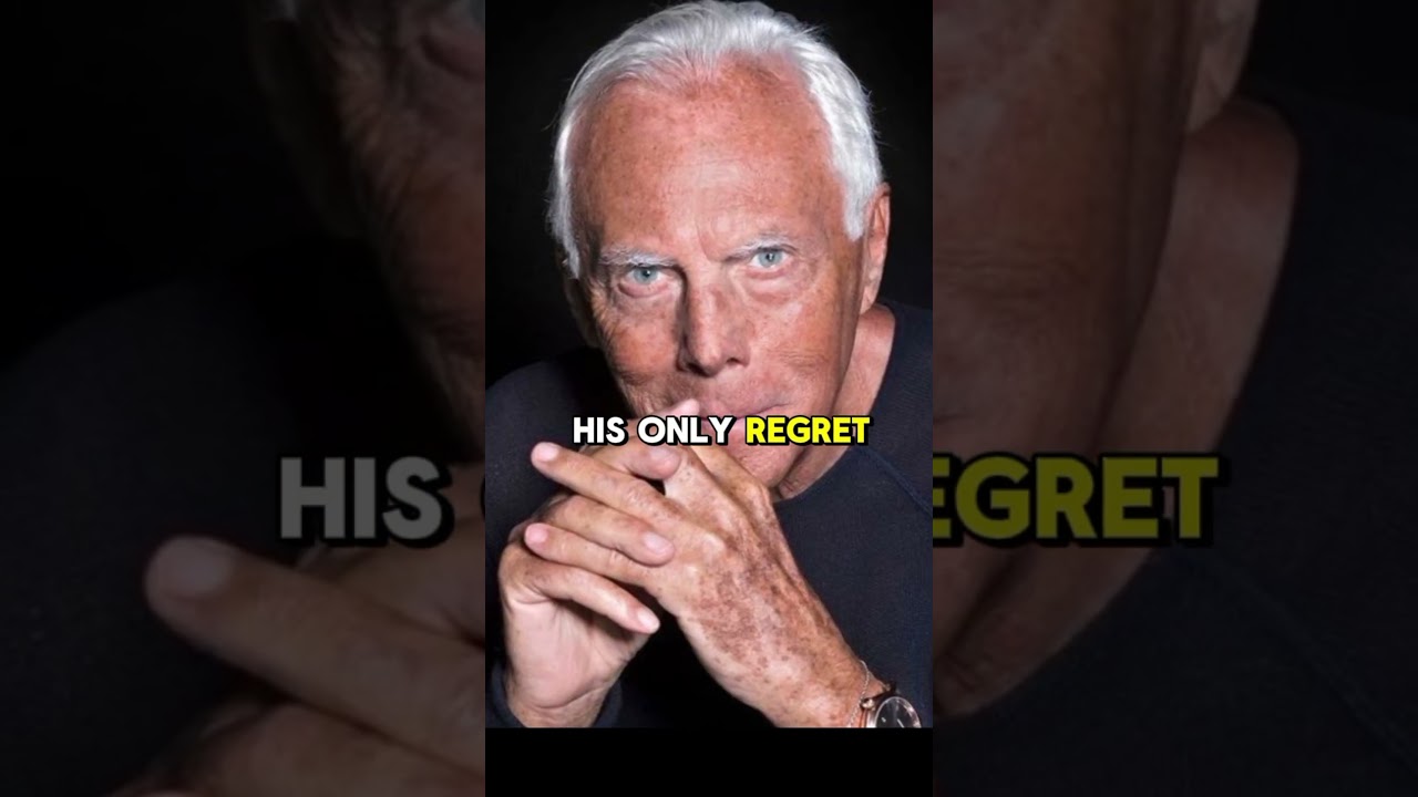 Giorgio Armani’s final secret will shock you…  