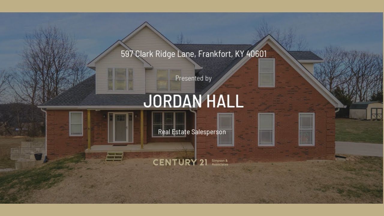 Home for Sale: 597 Clark Ridge Road, Frankfort, KY |  CENTURY 21 Simpson & Associates