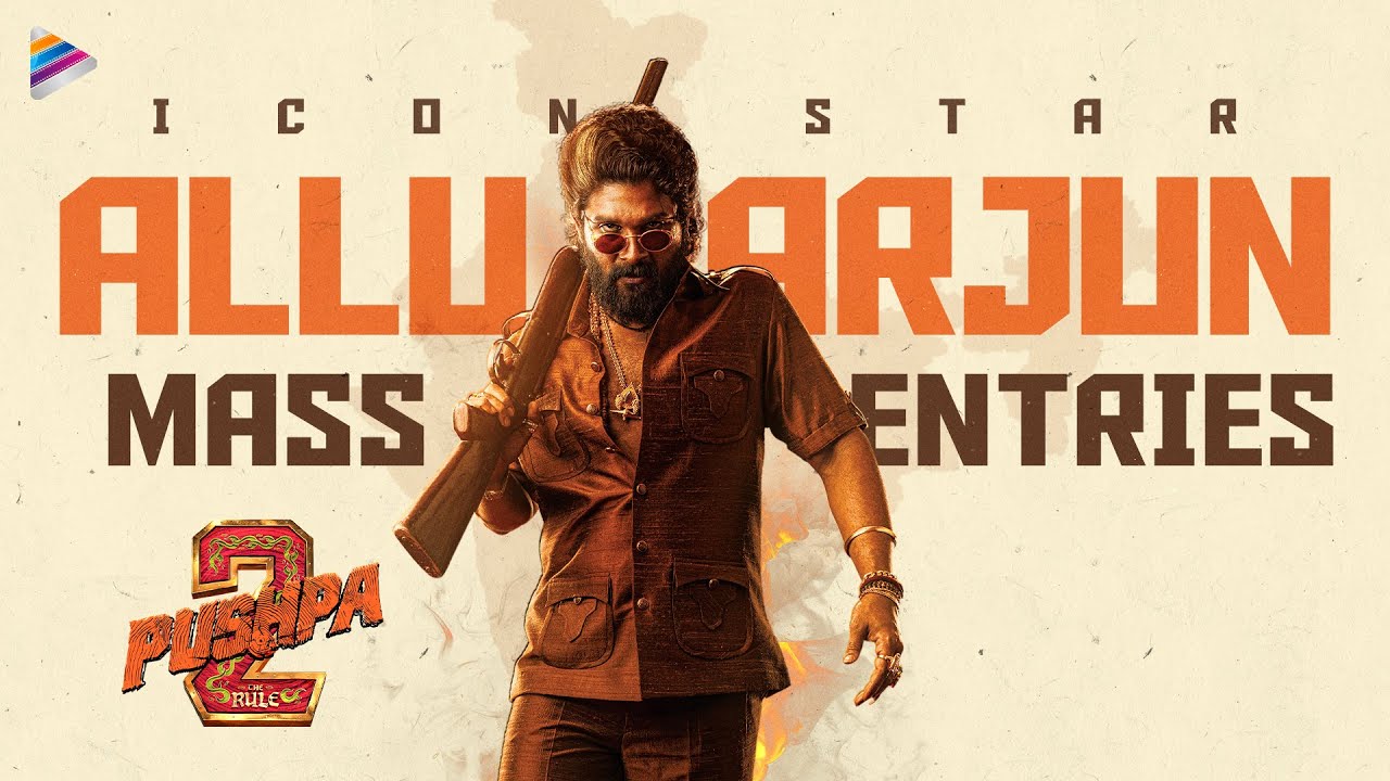 Icon Star Allu Arjun Mass Entries | Pushpa 2 The Rule | Rashmika | Fahadh Faasil | Sukumar | DSP