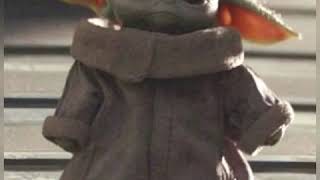 Sad Baby Yoda tribute