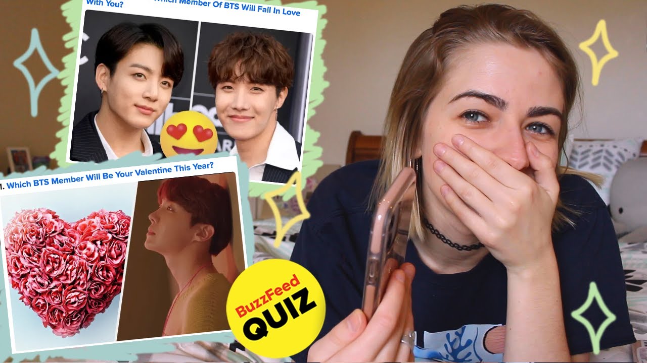 we're taking BTS buzzfeed quizzes who falls in love with me? YouTube