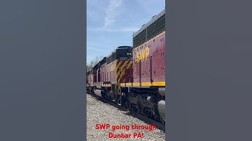 SWP going through Dunbar PA!