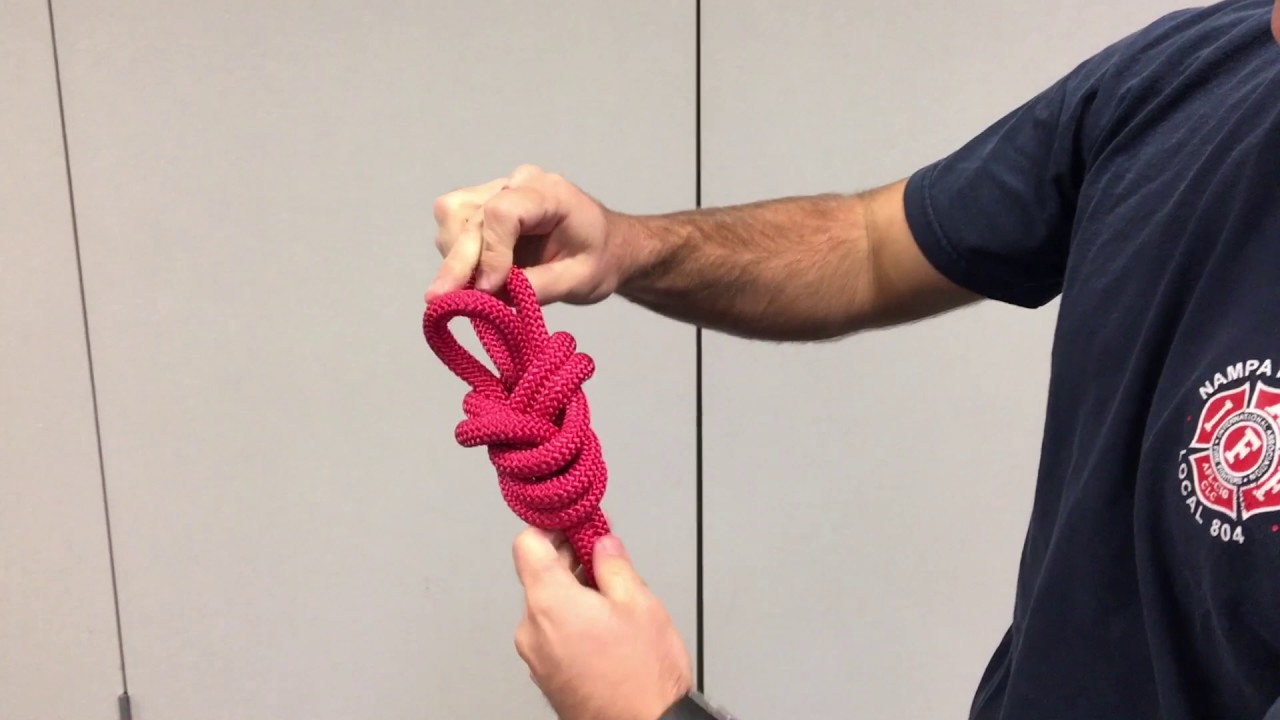 Double Figure Eight on a Bight With Safety