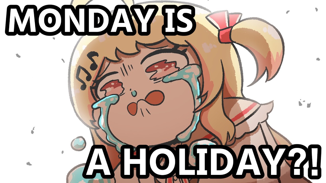 【Hololive】Successfully Defeated Monday-chan【Kanade/Riona/Niko/Suisei/Clip/Ebihurai/Comic】