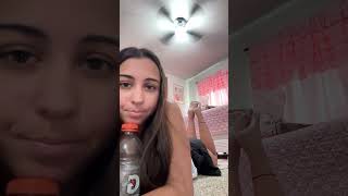 having fun feet on tik tok live 1